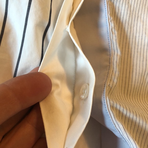 PHILLIP LIM 3:1 sz 6 Cotton Sleeveless MulitiStripe ColorBlock Buttonfront $129 - Picture 10 of 15